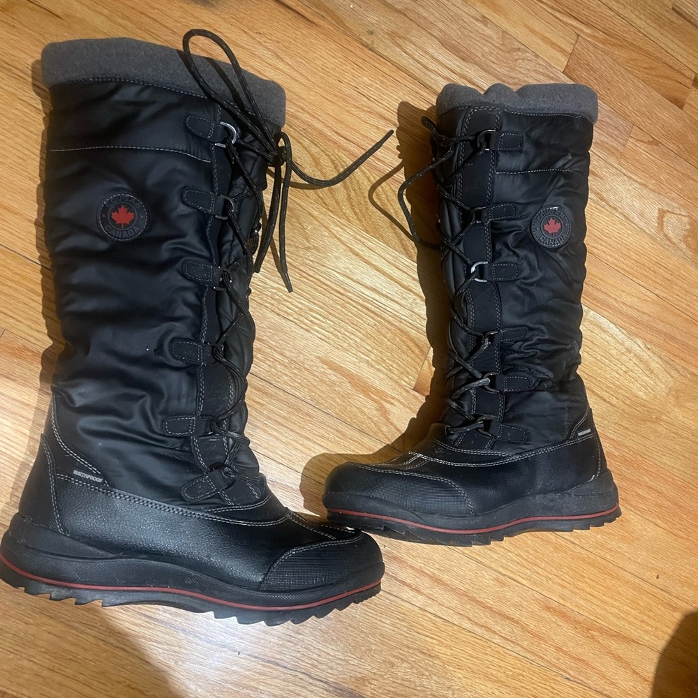 Cougar Canuck Winter Lace Up Waterproof Boots